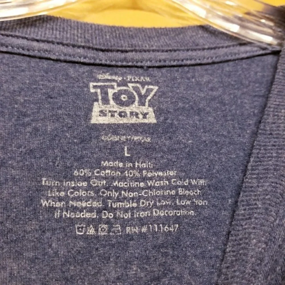 Toy Story | Men's Blue "Toy Story" Squad Graphic T-Shirt (Size Large) - Picture 2 of 7